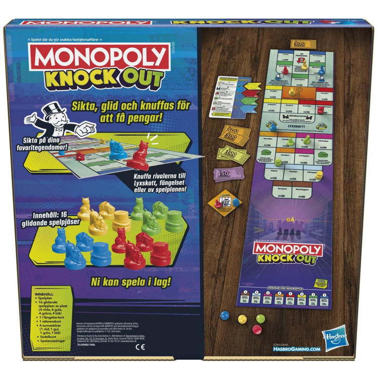Hasbro gaming Lautapeli Monopoly Knockout (SE)