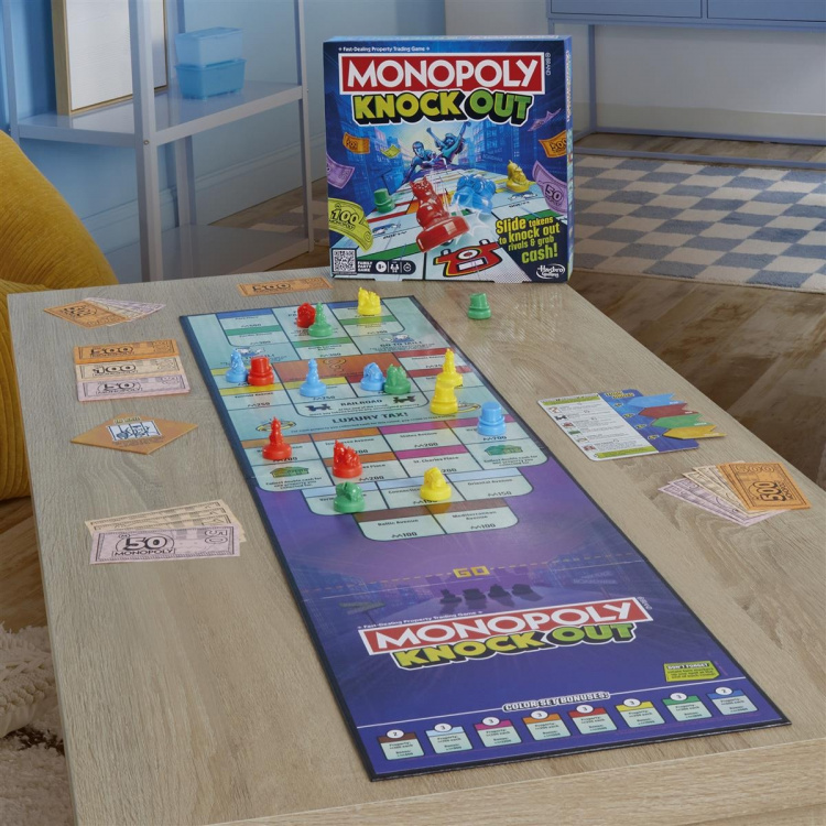 Hasbro gaming Lautapeli Monopoly Knockout (SE)