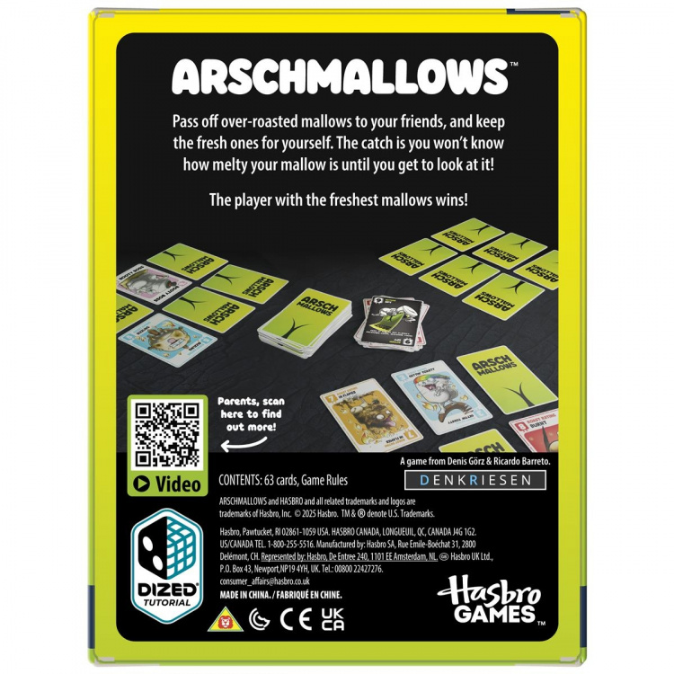 Hasbro gaming Korttipeli Arschmallows (EN) Hasbro gaming Korttipeli Arschmallows (EN)
