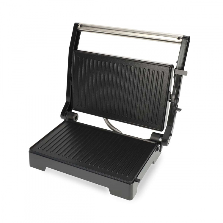 MELISSA Paninigrilli ja kontaktigrilli tarttumattomalla pinnoitteella ja ylikuumenemissuojalla 1000W Musta MELISSA Paninigrilli ja kontaktigrilli tarttumattomalla pinnoitteella ja ylikuumenemissuojalla 1000W Musta