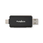 Nedis Kortinlukija | microSD (TF) / microSDHC (TF) / microSDXC (TF) / SD / SDHC / SDXC | USB 3.2 Gen1