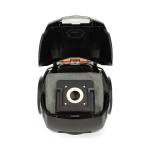 Nedis Pölynimuri | Pussillinen | 700 W | Pölykapasiteetti: 2.0 l | Yhdistelmäharja | Toimintasäde: 7.50 m | Hepa 12 | Musta / Oranssi