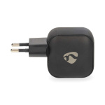 Nedis Seinälaturi | 35 W | GaN | PD3.0 | Pikalataus-toiminto | 1.75 / 2.33 / 2.92 / 3.0 A | Lähtöliitäntöjen määrä: 2 | 2x USB-C™ | Automaattinen Jännitteen Valinta | Musta Nedis Seinälaturi | 35 W | GaN | PD3.0 | Pikalataus-toiminto | 1.75 / 2.33 / 2.92 / 3.0 A | Lähtöliitäntöjen määrä: 2 | 2x USB-C™ | Automaattinen Jännitteen Valinta | Musta