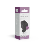 Nedis Seinälaturi | 35 W | GaN | PD3.0 | Pikalataus-toiminto | 1.75 / 2.33 / 2.92 / 3.0 A | Lähtöliitäntöjen määrä: 2 | 2x USB-C™ | Automaattinen Jännitteen Valinta | Musta Nedis Seinälaturi | 35 W | GaN | PD3.0 | Pikalataus-toiminto | 1.75 / 2.33 / 2.92 / 3.0 A | Lähtöliitäntöjen määrä: 2 | 2x USB-C™ | Automaattinen Jännitteen Valinta | Musta