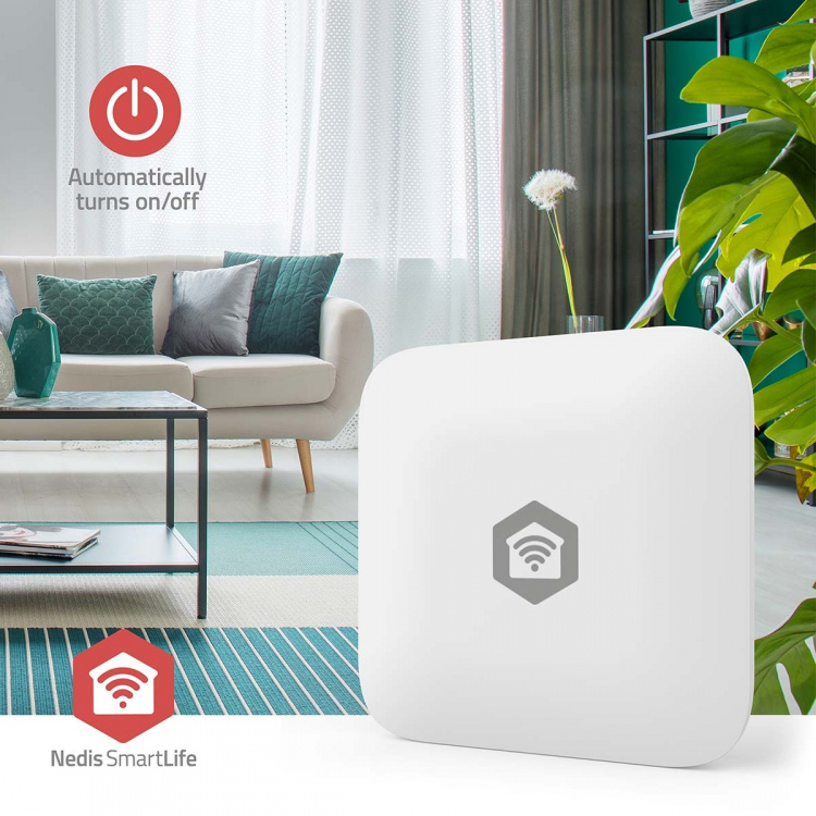 Nedis SmartLife-ilmastoanturi | Zigbee 3.0 | Paristokäyttöinen | Android™ / IOS | Valkoinen Nedis SmartLife-ilmastoanturi | Zigbee 3.0 | Paristokäyttöinen | Android™ / IOS | Valkoinen