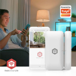 Nedis SmartLife-oviikkuna-anturi | Zigbee 3.0 | Paristokäyttöinen | Android™ / IOS | Valkoinen