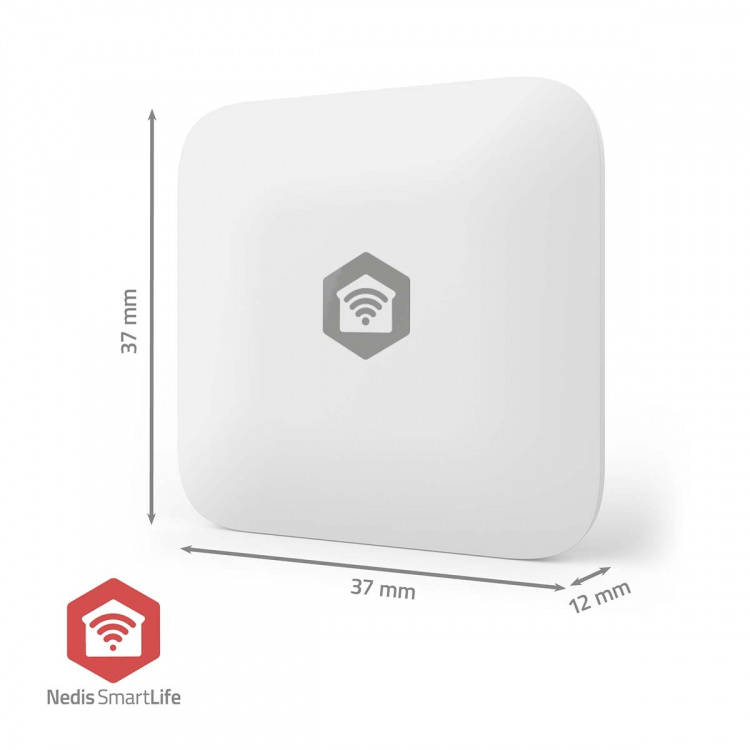 Nedis SmartLife Vedenilmaisin | Zigbee 3.0 | Paristokäyttöinen | Maks. akunkesto: 12 Kuukautta | Valkoinen