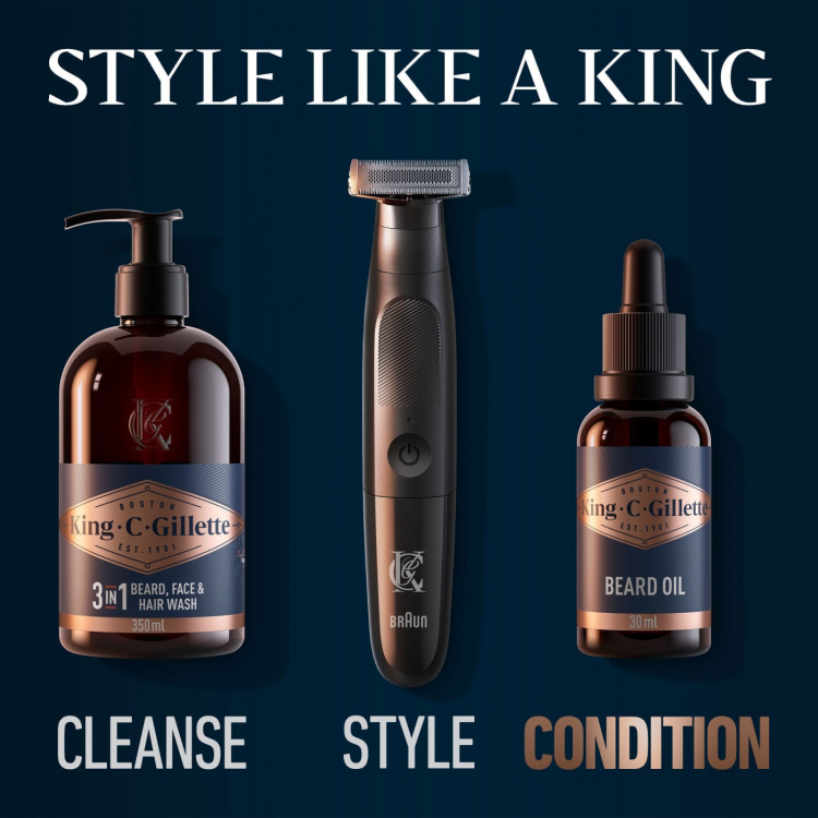 King C. Gillette Beard Oil 30ml King C. Gillette Beard Oil 30ml