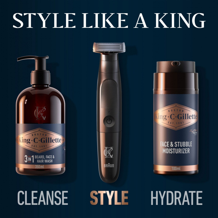 King C. Gillette Rakblad Styler Master XT10 Black King C. Gillette Rakblad Styler Master XT10 Black