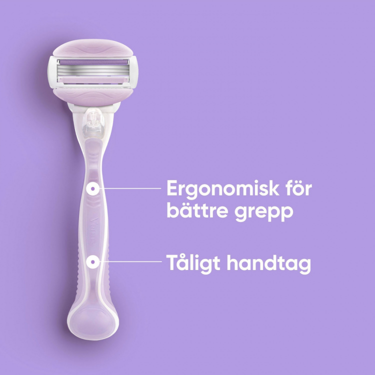 Gillette Rakhyvel Comfortglide Breeze + 2st rakblad