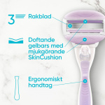 Gillette Rakhyvel Comfortglide Breeze + 4st rakblad Gillette Rakhyvel Comfortglide Breeze + 4st rakblad