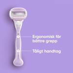 Gillette Rakhyvel Comfortglide Breeze + 4st rakblad Gillette Rakhyvel Comfortglide Breeze + 4st rakblad