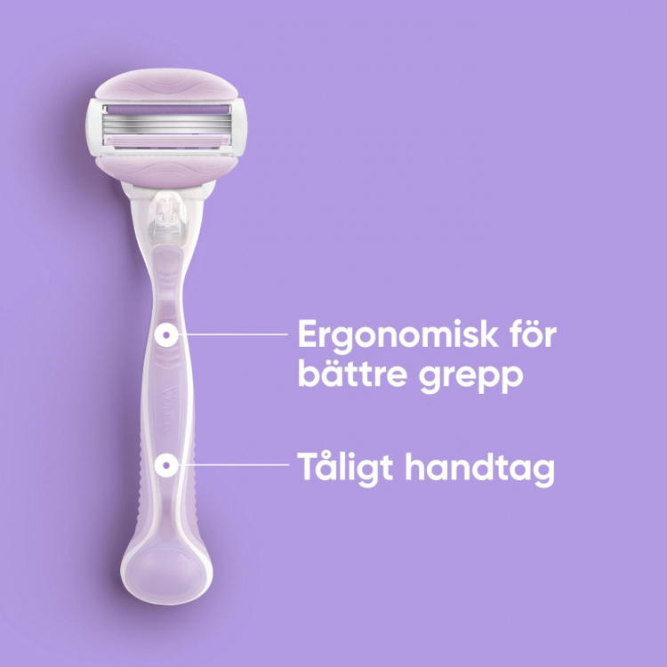 Gillette Rakhyvel Comfortglide Breeze + 4st rakblad Gillette Rakhyvel Comfortglide Breeze + 4st rakblad