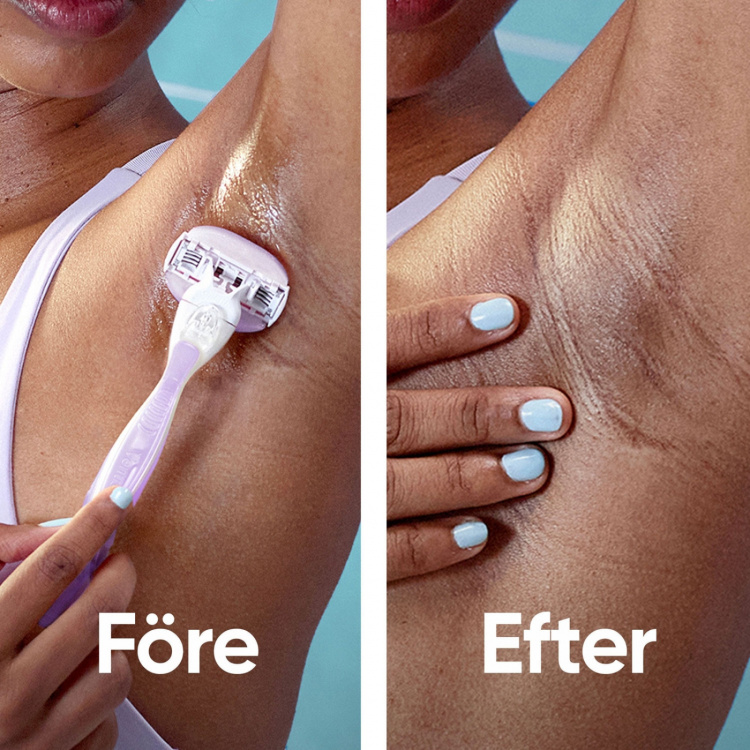 Gillette Rakhyvel Comfortglide Breeze + 4st rakblad Gillette Rakhyvel Comfortglide Breeze + 4st rakblad