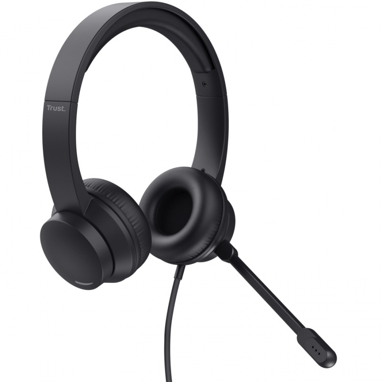 Trust Ayda PC-headset 3,5mm Svart