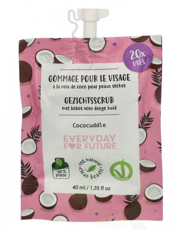 Everyday For Future Face Scrub 40 ml 20 Uses - Cococuddle