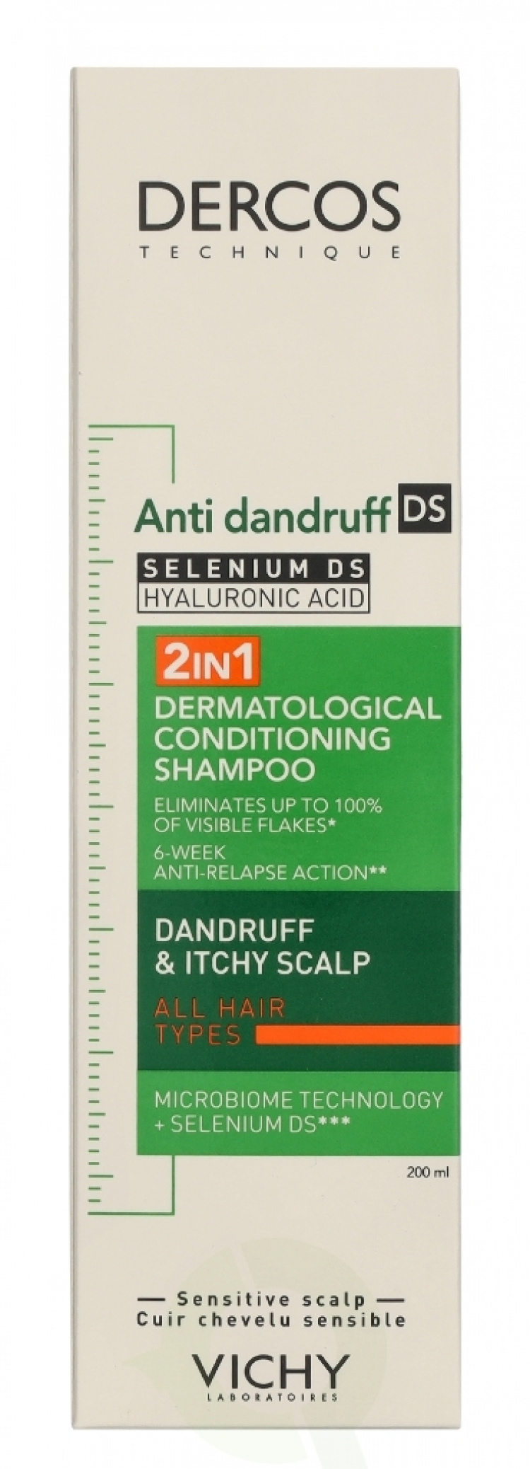 Vichy Dercos Anti-Dandruff 2 In 1 Shampoo 200 ml