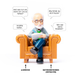 Winkee Työpöytaterapeutti - 10 cm x 7 cm x 5 cm