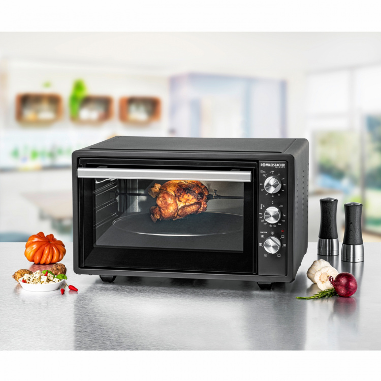 Rommelsbacher Miniugn 30l med grill& Rotisserie BG 1620 Made in EU