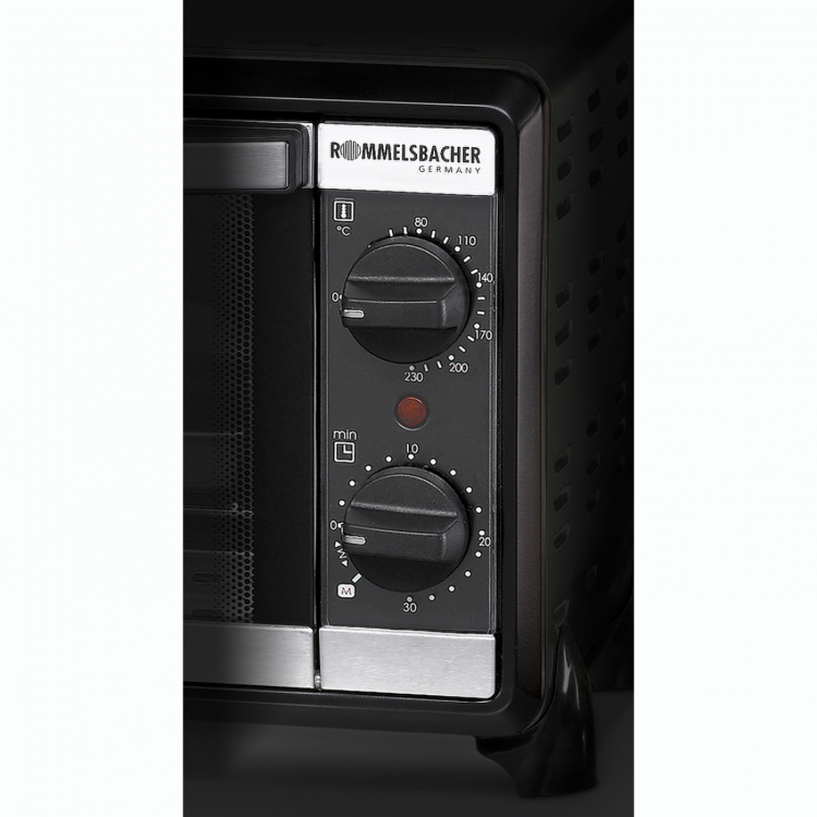 Rommelsbacher Miniugn 10l BG 950 Speedy timer funk. Energi sparande