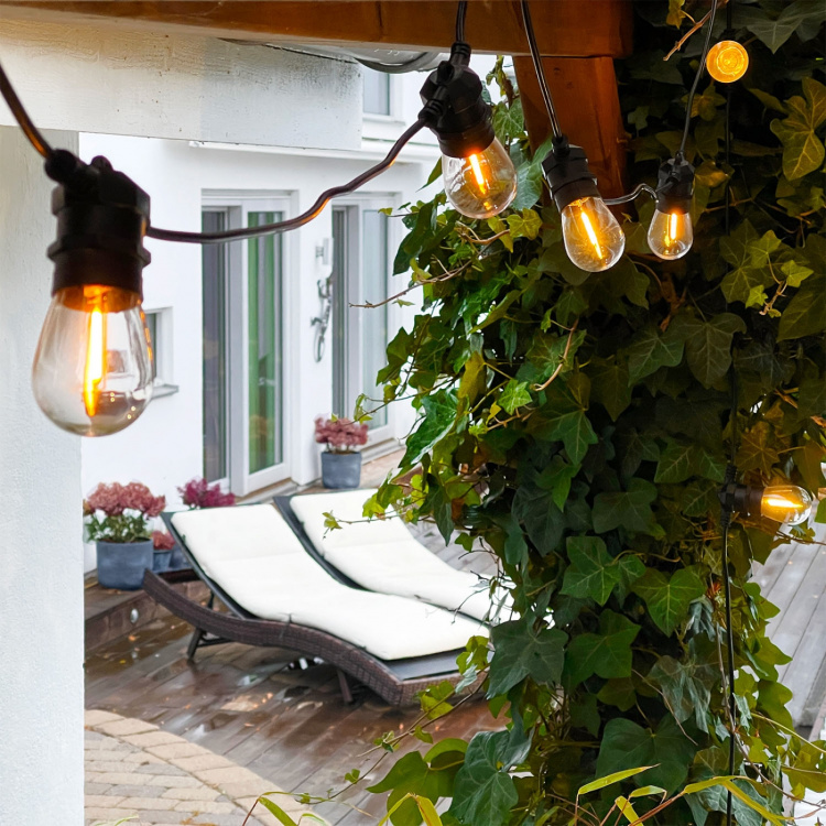 LightsOn Cosy Startpaket 5m Partyslinga inkl. kabel och transformator 3W IP44