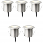 LightsOn Dexter Decklight 5-pack Silver LightsOn Dexter Decklight 5-pack Silver