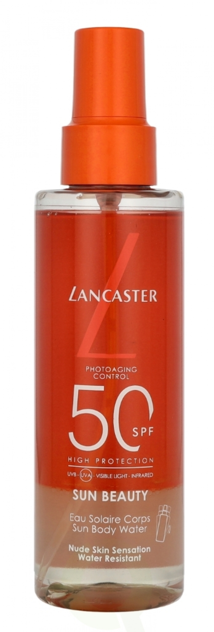 Lancaster Sun Beauty Nude Skin Sensation High Protection SPF50 150 ml