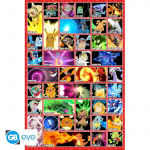 Abysse Pokemon Moves - juliste - 91.5x61 cm