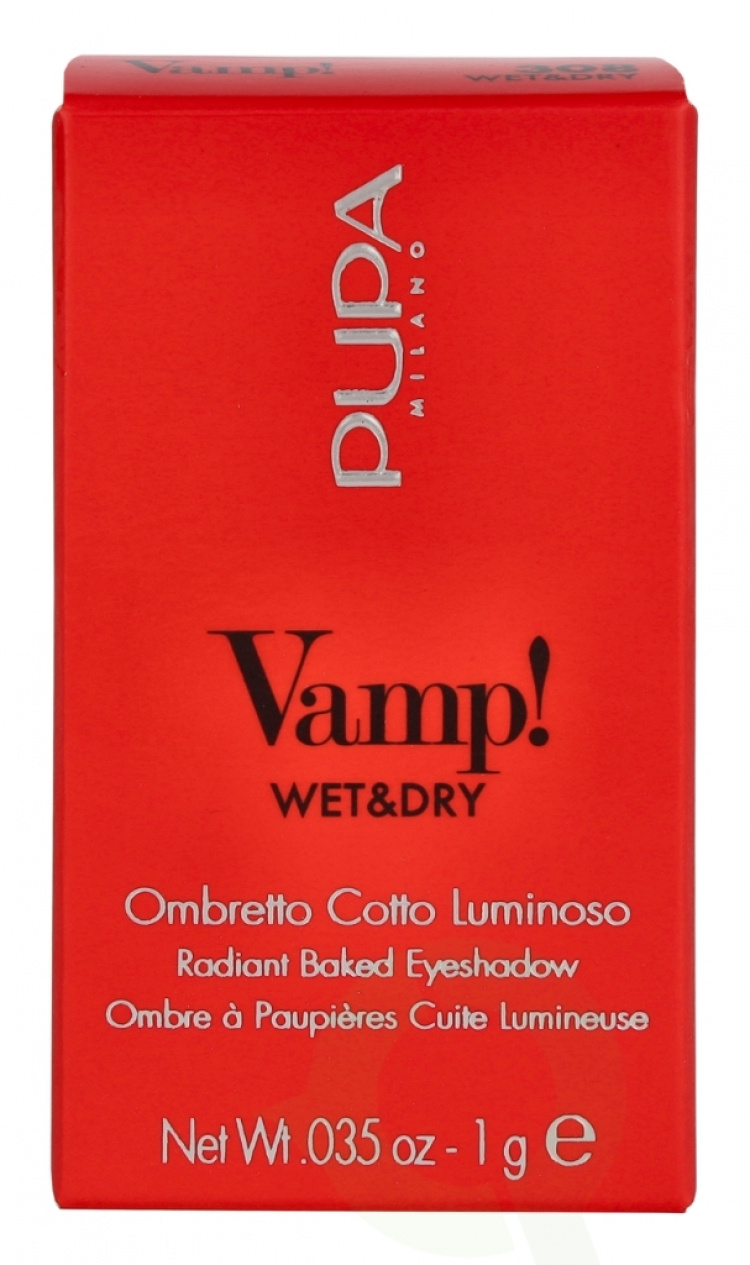 Pupa Milano Pupa Vamp! Wet & Dry Eyeshadow 1 g #308 Antractite Grey