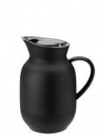 Stelton Amphora tyhjiökannu 1 L (pehmeä musta)