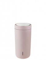 Stelton To-Go Click tyhjiöeristetty kuppi 0,4 L (Soft Rose) Stelton To-Go Click tyhjiöeristetty kuppi 0,4 L (Soft Rose)