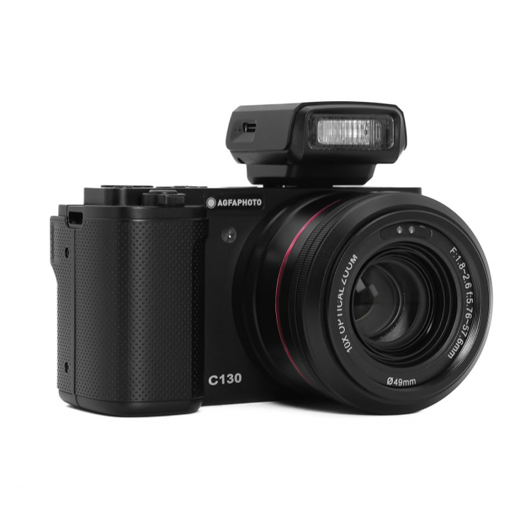 Agfa Digitaalinen Kamera Realishot C130 CMOS 10x 24MP Musta