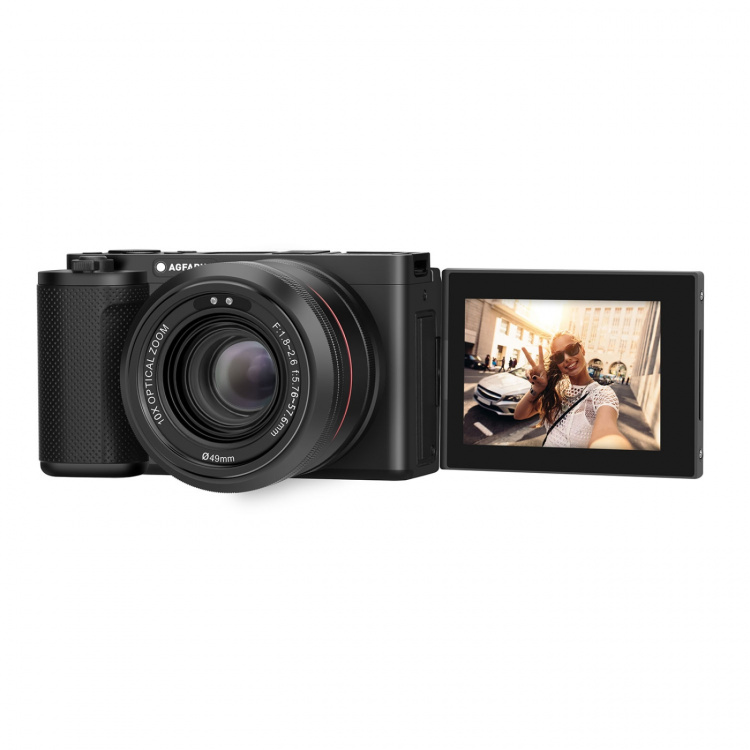 Agfa Digitaalinen Kamera Realishot C130 CMOS 10x 24MP Musta