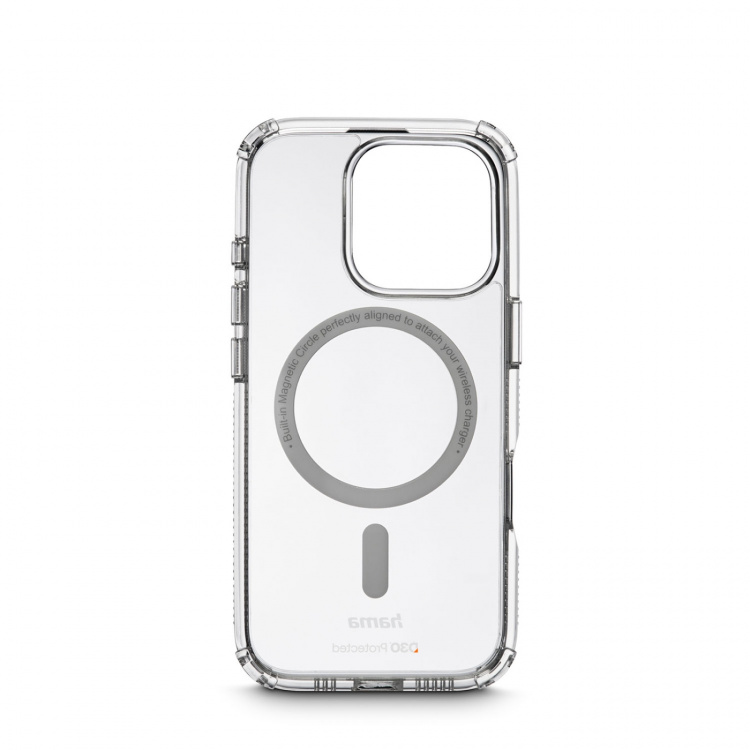 Hama Suojakuori Extreme Protect iPhone 16 Pro MagKotelo Läpinäkyvä