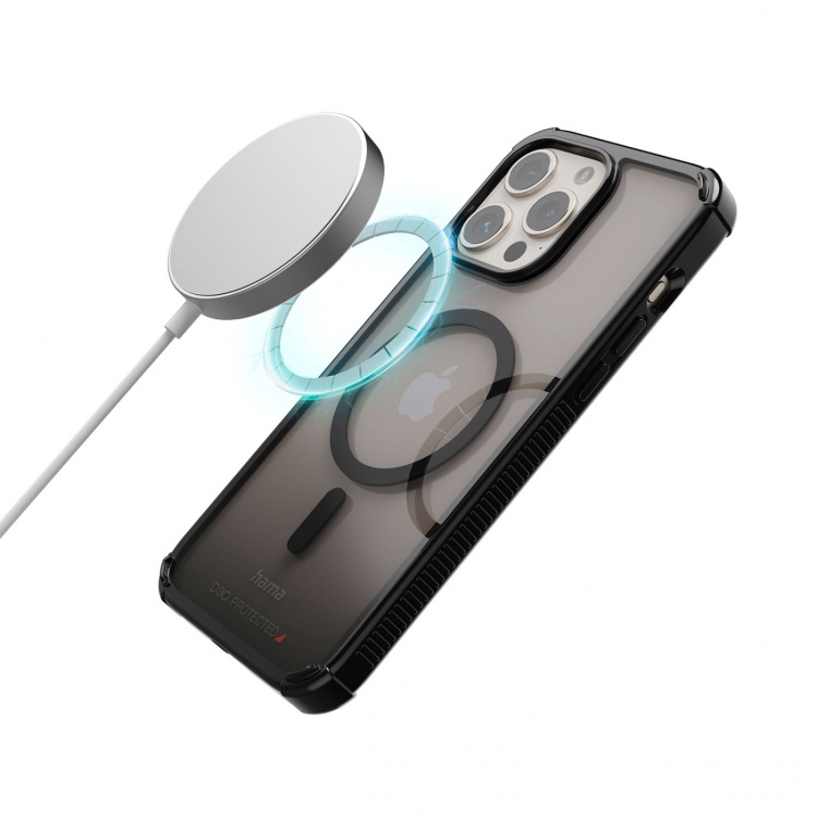 Hama Suojakuori Extreme Protect iPhone 16 MagKotelo Musta Hama Suojakuori Extreme Protect iPhone 16 MagKotelo Musta