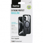 Hama Suojakuori Extreme Protect iPhone 16 Pro MagKotelo Musta