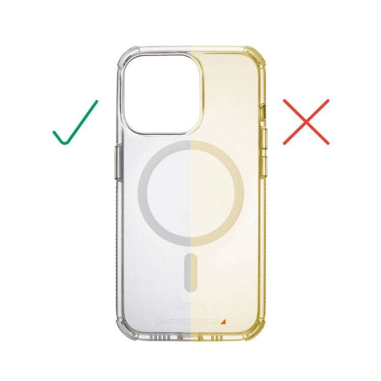 Hama Suojakuori Extreme Protect iPhone 15 MagKotelo Läpinäkyvä