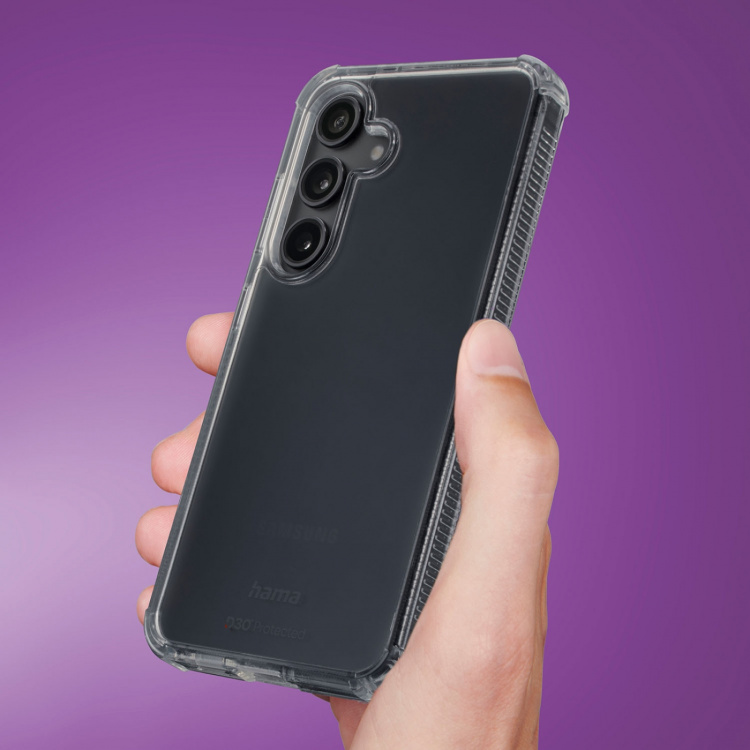 Hama Suojakuori Extreme Protect Samsung Galaxy S25 Läpinäkyvä