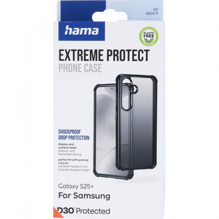 Hama Suojakuori Extreme Protect Samsung Galaxy S25+ Musta
