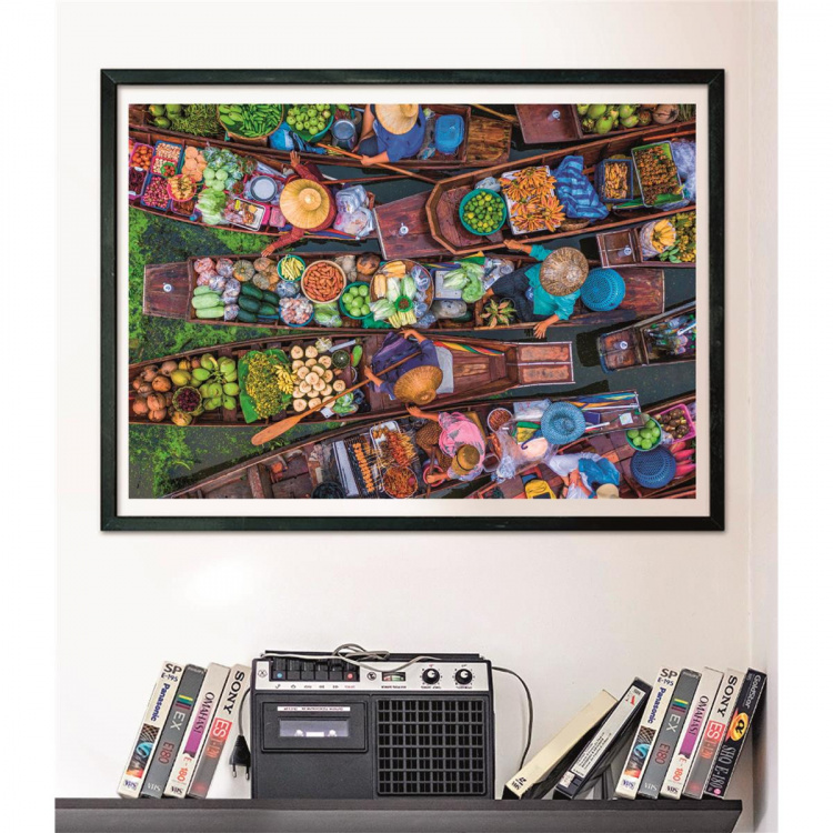 Clementoni Palapeli 1000 Pcs CB High Quality Collection Thai Floating Market Clementoni Palapeli 1000 Pcs CB High Quality Collection Thai Floating Market