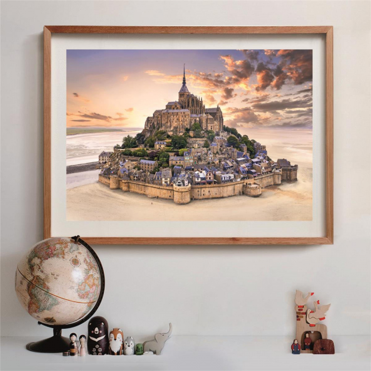 Clementoni Palapeli 1500 Pcs CB High Quality Collection The Mont Saint-Michel Rising