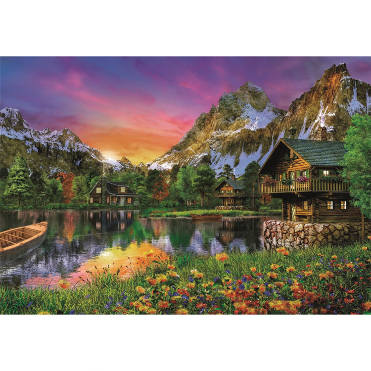 Clementoni Palapeli 6000 Pcs High Quality Collection Alpine Lake