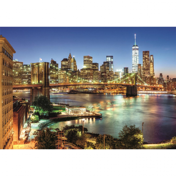 Clementoni Palapeli 6000 Pcs High Quality Collection Brooklyn Bridge Lights