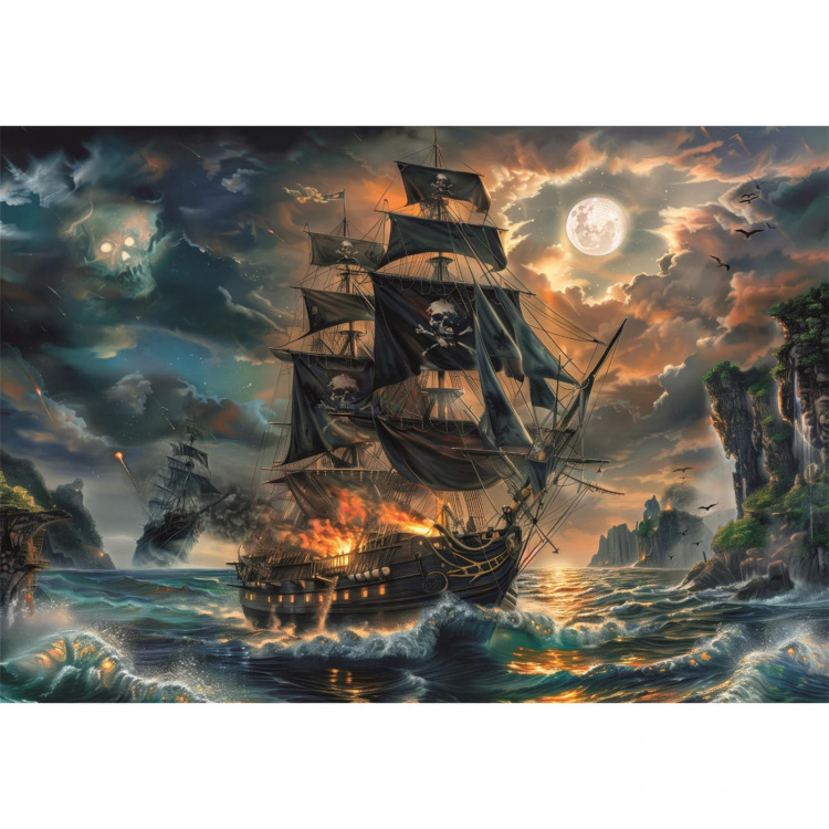 Clementoni Palapeli 300 Pcs Pirates Of The Haunted Seas