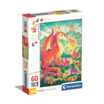 Clementoni Palapeli 60 Pcs Noli A Dragon Family Clementoni Palapeli 60 Pcs Noli A Dragon Family