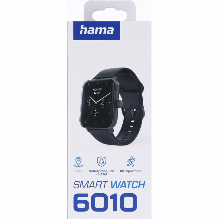 Hama Smart Watch 6010 Musta