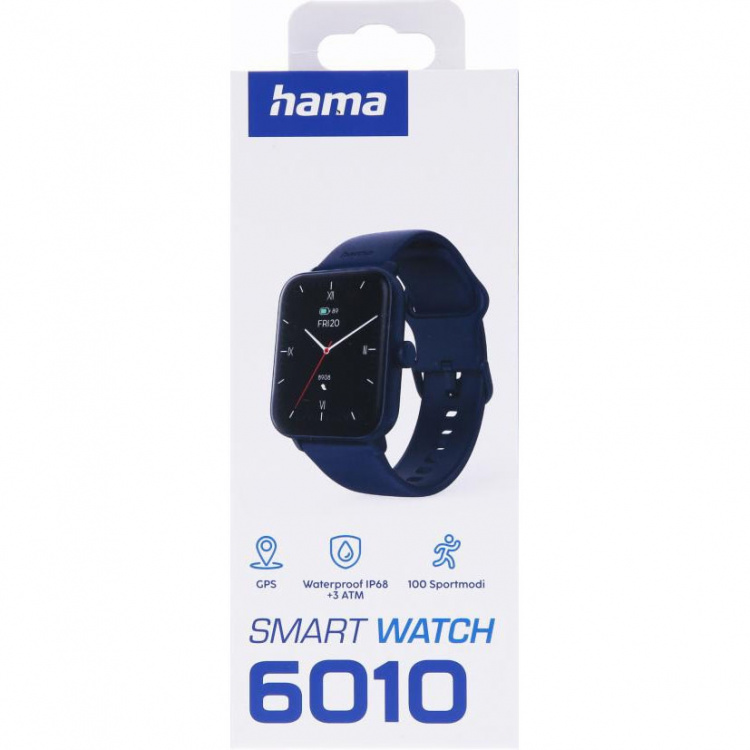 Hama Smart Watch 6010 Sininen Hama Smart Watch 6010 Sininen