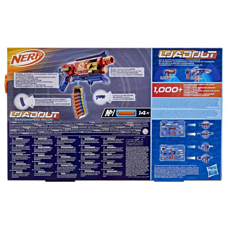 Nerf Loadout Shadowspeed Recon Blaster