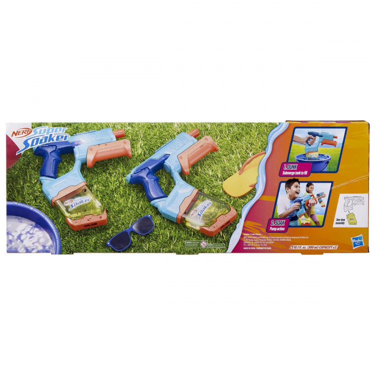 Nerf Super Soaker Dunk Fill Double 2 Kpl