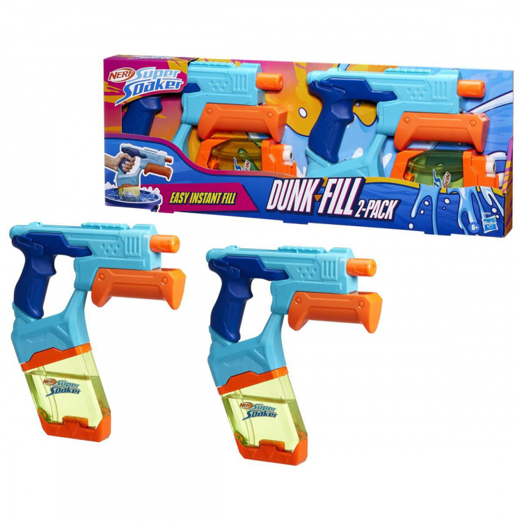 Nerf Super Soaker Dunk Fill Double 2 Kpl